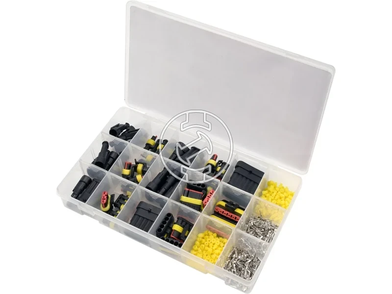 Kép: YATO 424 reszes hermetikus elektromos csatlakozokeszlet.webp