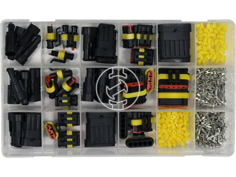 Kép: YATO 424 reszes hermetikus elektromos csatlakozokeszlet.webp