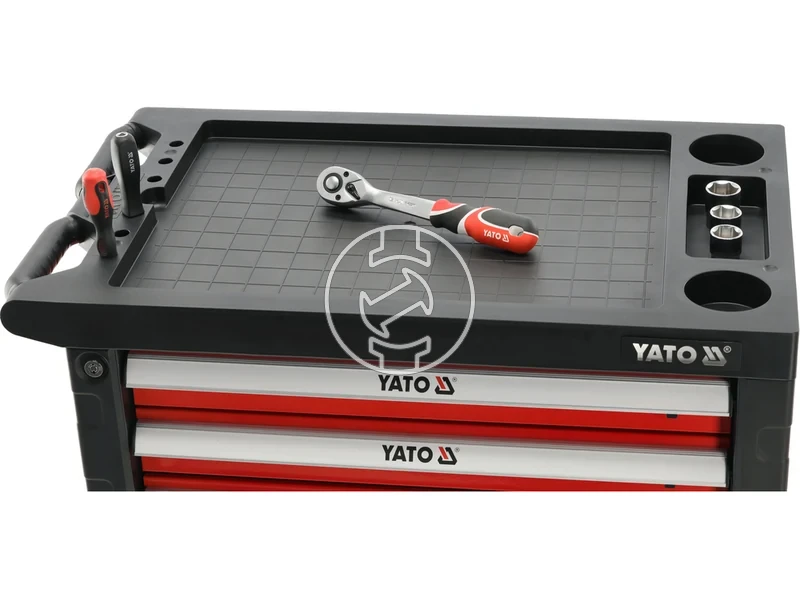 Kép: Yato 6 fiokos szerszamos kocsi 177 reszes.webp