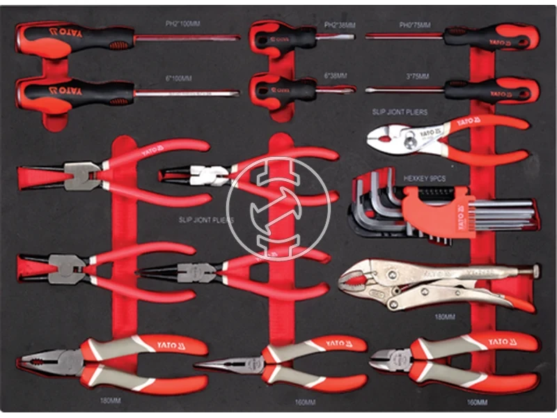 Kép: Yato 7 fiokos szerszamos kocsi 157 reszes.webp