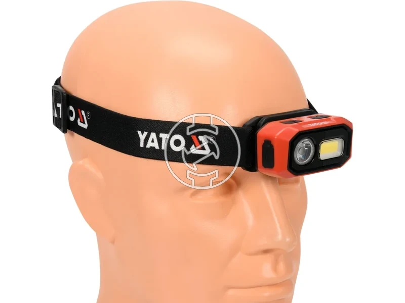 Kép: YATO Akkus LED fejlampa 480 lumen mozgaserzekelos.webp