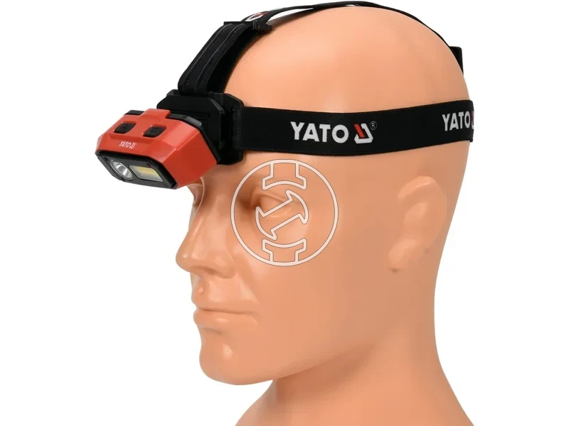 Kép: YATO Akkus LED fejlampa 800 lumen mozgaserzekelos YT-08594.webp