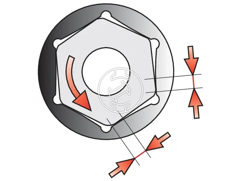 Kép: Yato ALJZAT 17mm 12inch 6PT CV MELY.webp