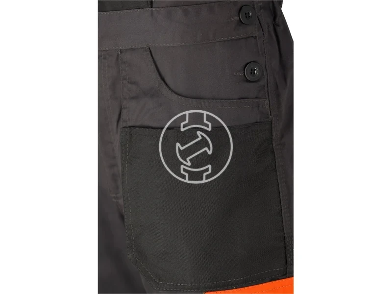 Kép: Yato ANDESITE kantaros nadrag fekete-narancs S.webp