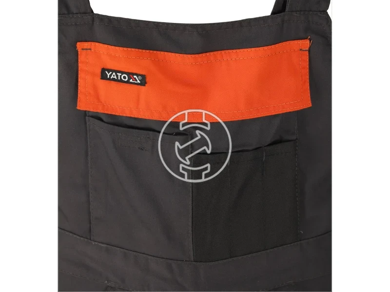 Kép: Yato ANDESITE kantaros nadrag fekete-narancs S.webp