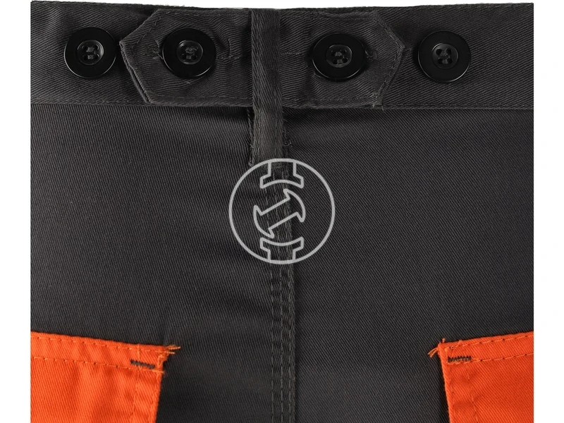 Kép: Yato ANDESITE munkanadrag fekete-narancs M.webp