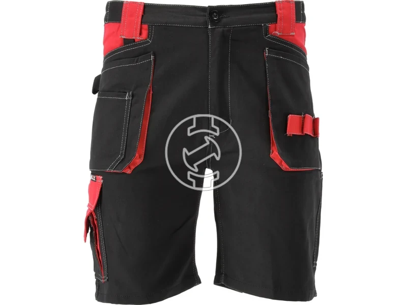 Kép: Yato ASH rovid munkanadrag fekete-piros S.webp