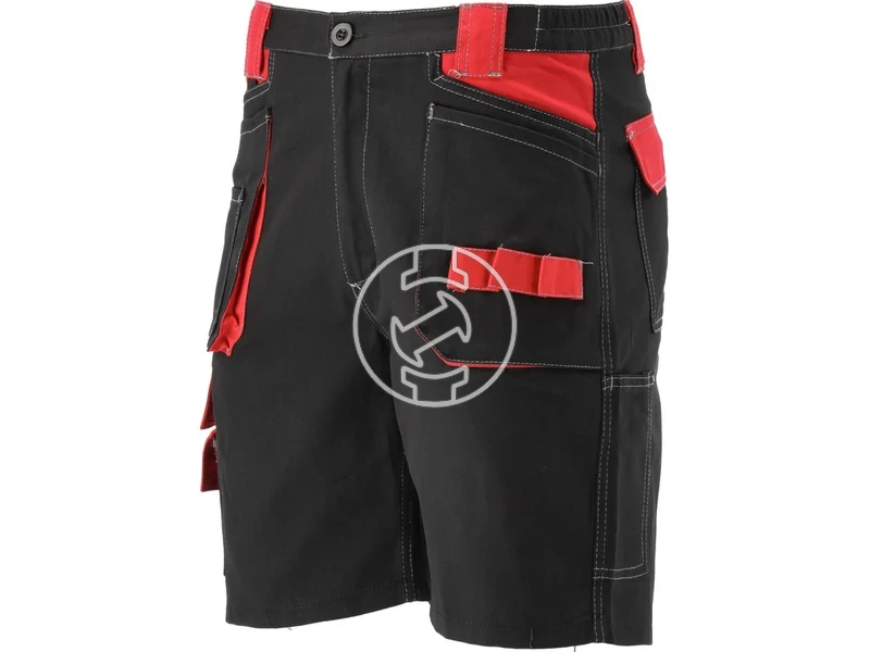 Kép: Yato ASH rovid munkanadrag fekete-piros XL.webp