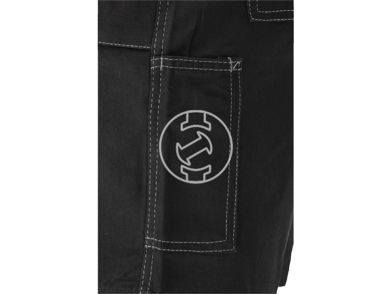 Kép: Yato ASH rovid munkanadrag fekete-piros XXL.webp