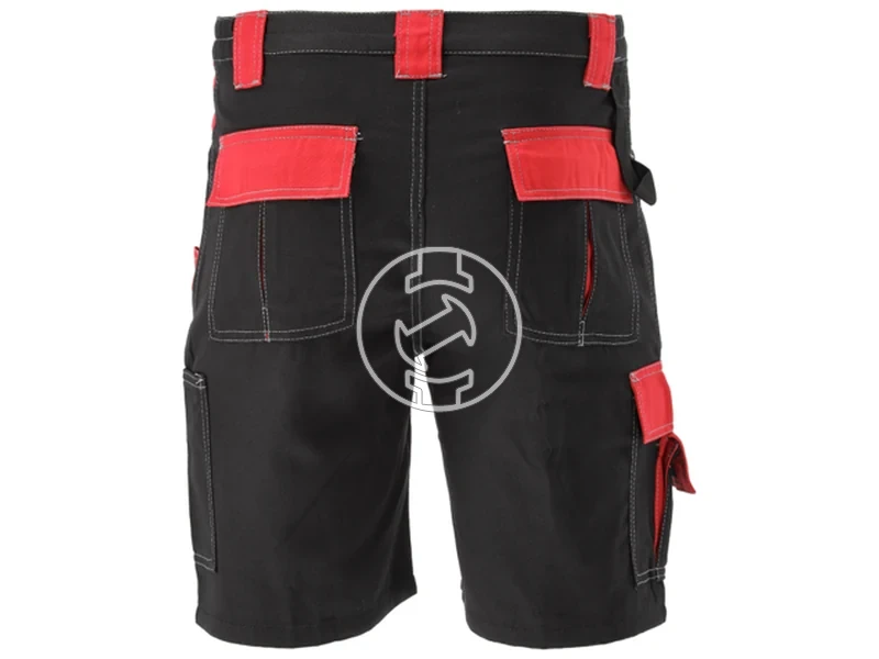 Kép: Yato ASH rovid munkanadrag fekete-piros XXL.webp