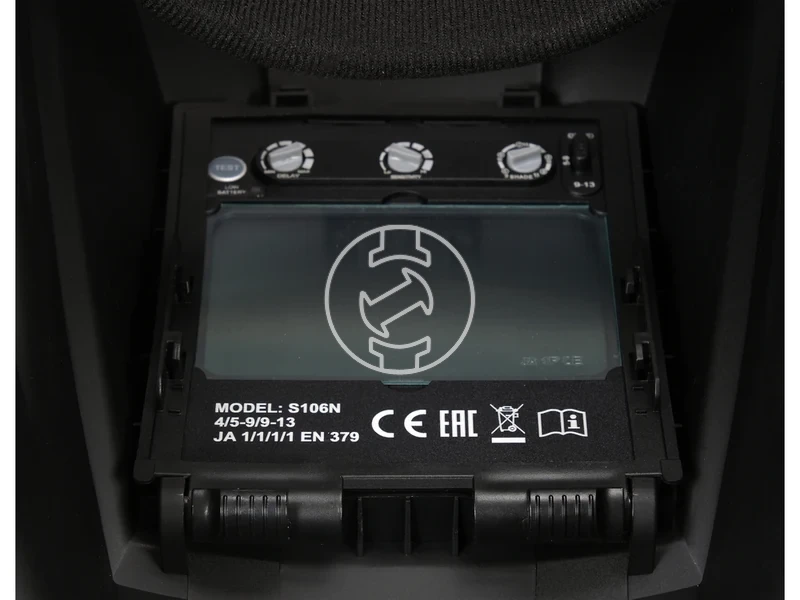 Kép: Yato automata hegeszto fejpajzs TRUE COLOR 136x122 mm 5-9 9-13 DIN.webp