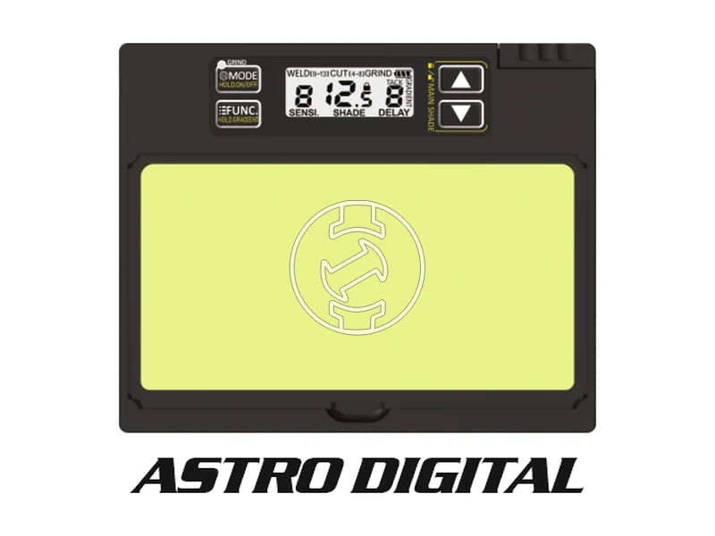 Kép: Yato automata hegeszto fejpajzs TRUE COLOR 270x140 mm 5-8 9-13 DIN.webp