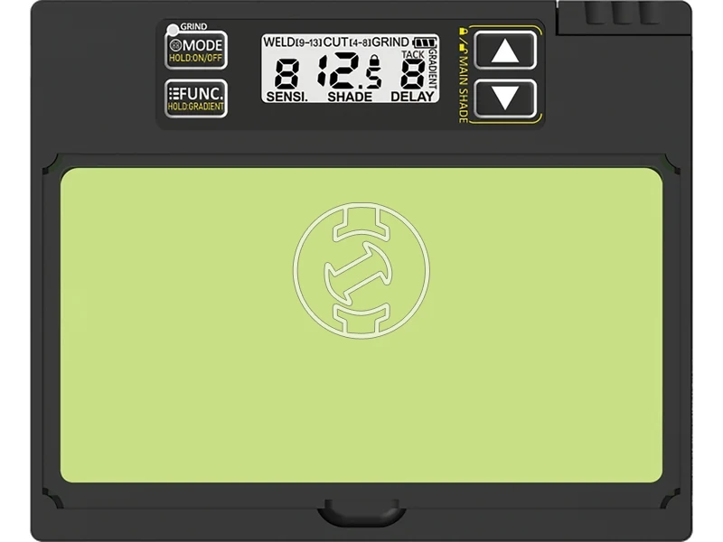 Kép: Yato automata hegeszto fejpajzs TRUE COLOR 270x140 mm 5-8 9-13 DIN.webp