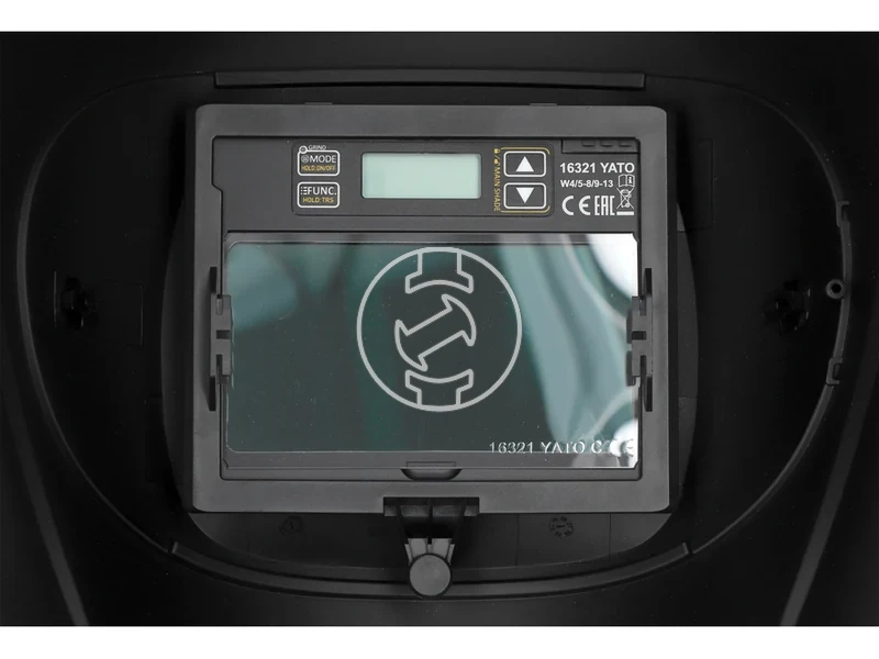 Kép: Yato automata hegeszto fejpajzs TRUE COLOR 270x140 mm 5-8 9-13 DIN.webp