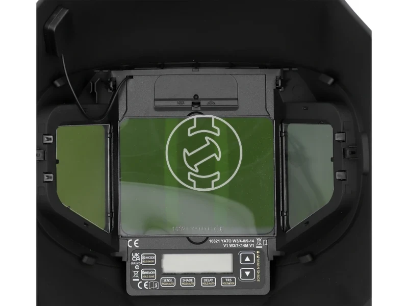 Kép: Yato automata hegeszto fejpajzs TRUE COLOR 390x155 mm 4-8 9-14 DIN.webp