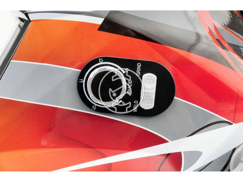 Kép: Yato automata hegeszto fejpajzs TRUE COLOR 99x56 mm 5-8 9-13 DIN.webp