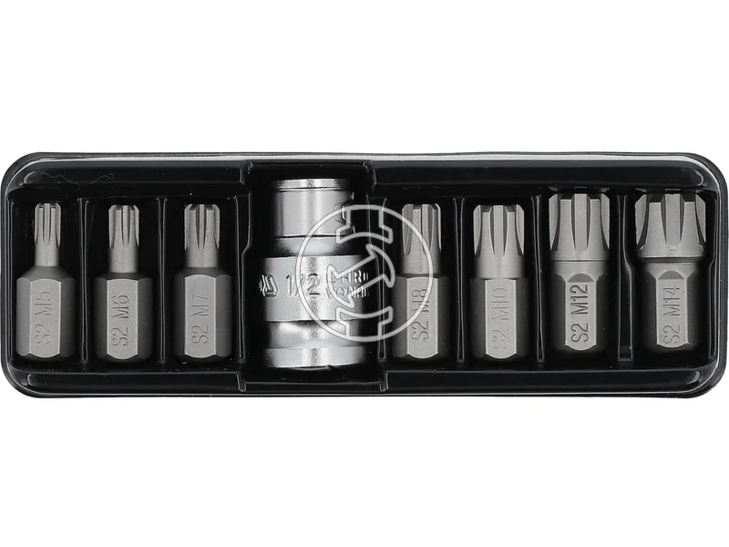 Kép: Yato bit keszlet ribe M5-M14 8 reszes.webp