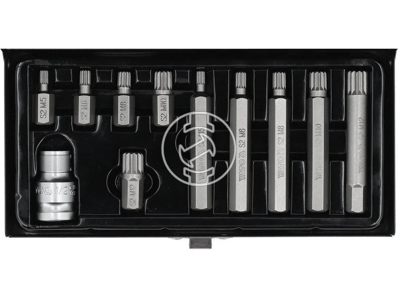Kép: Yato bit keszlet spline 11 reszes.webp