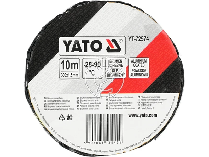 Kép: Yato bitumenes ragasztoszalag 300 x 15 mm x 10 m_3.webp