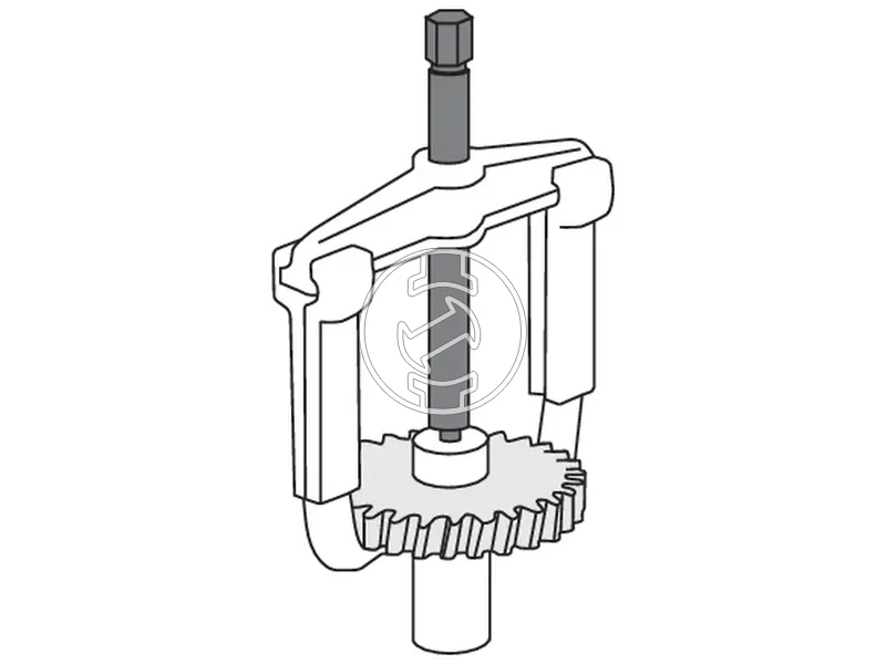 Kép: YATO Csapagylehuzo keszlet 12 reszes nehezen hozzaferheto helyekhez.webp