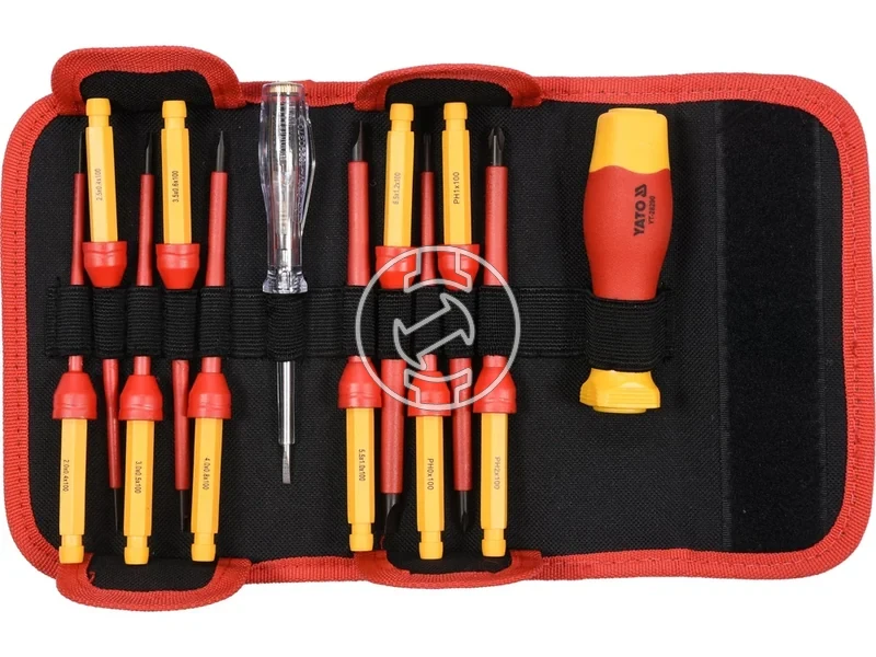 Kép: YATO csavarhuzo keszlet 12 reszes 1000 V-ig szigetelt.webp