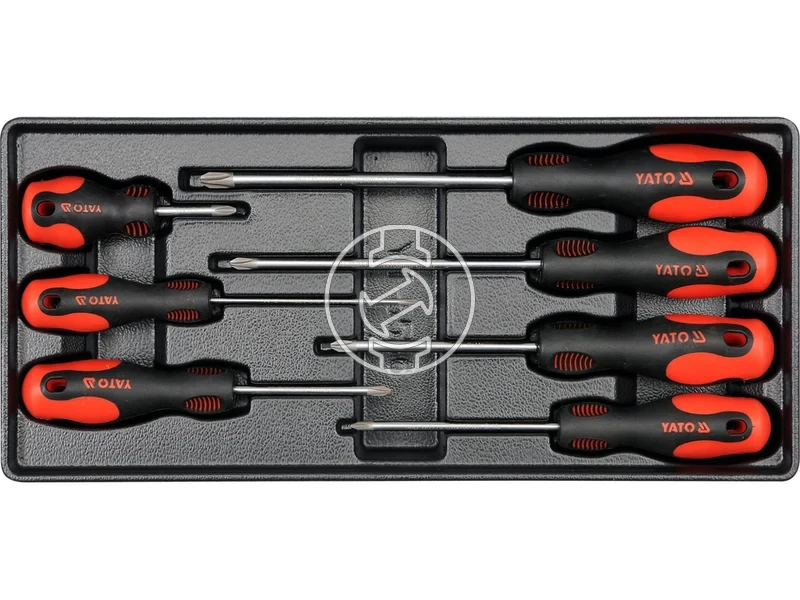 Kép: Yato csavarhuzo keszlet PH 7 reszes.webp