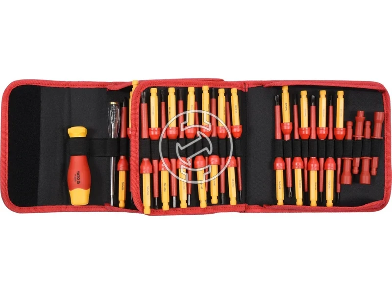 Kép: YATO Csavarhuzo klt. 50 reszes 1000V-ig szigetelt.webp