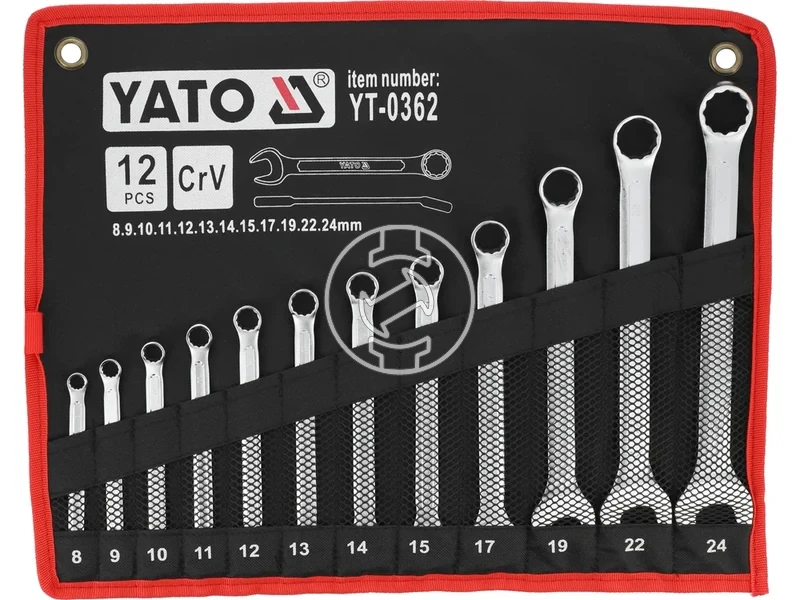 Kép: YATO Csillag-villaskulcs keszlet 12 reszes 8-24 mm CrV.webp
