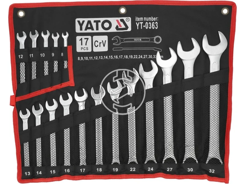 Kép: YATO Csillag-villaskulcs keszlet 17 reszes 8-32 mm CrV.webp