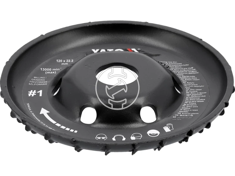 Kép: Yato csiszolotanyer sarokcsiszolohoz 120 mm.webp