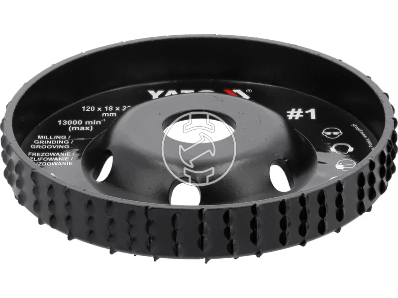 Kép: Yato csiszolotanyer sarokcsiszolohoz 120x18 mm.webp