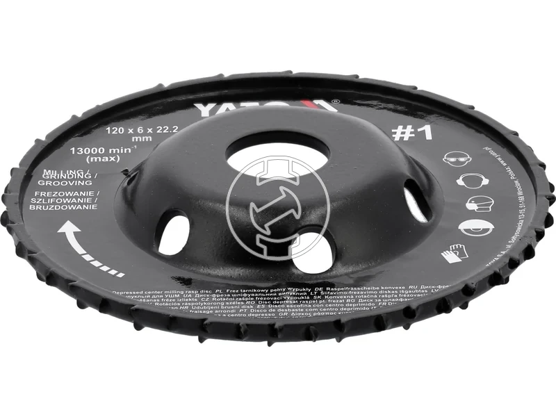 Kép: Yato csiszolotanyer sarokcsiszolohoz 120x6 mm.webp