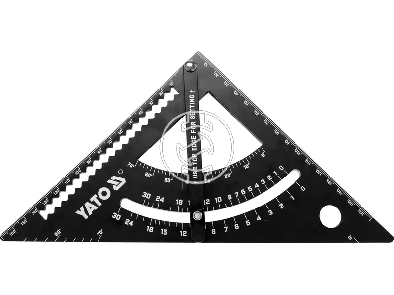 Kép: YATO Derekszog vonalzo 270 x 170 mm aluminium.webp