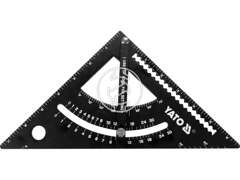 Kép: YATO Derekszog vonalzo 270 x 170 mm aluminium.webp