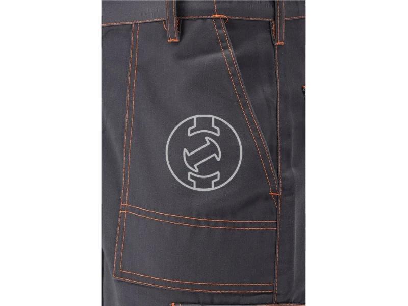 Kép: Yato DORIA rovid munkanadrag szurke-narancs L.webp