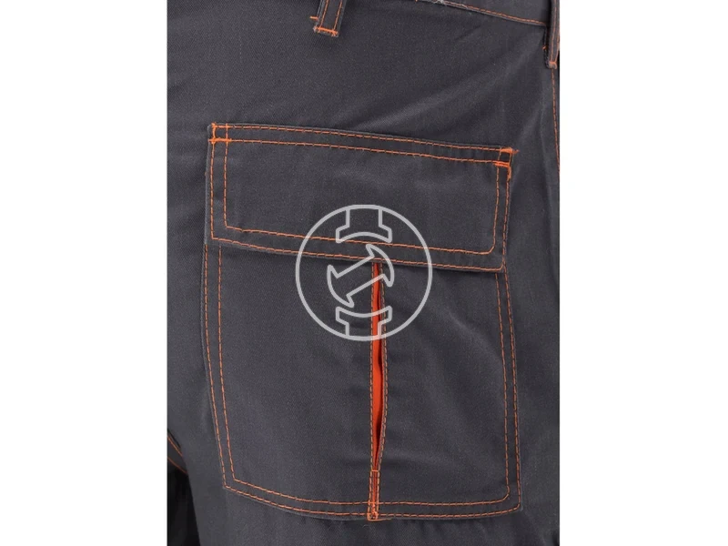 Kép: Yato DORIA rovid munkanadrag szurke-narancs LXL.webp