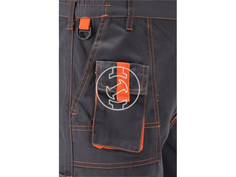 Kép: Yato DORIA rovid munkanadrag szurke-narancs M.webp