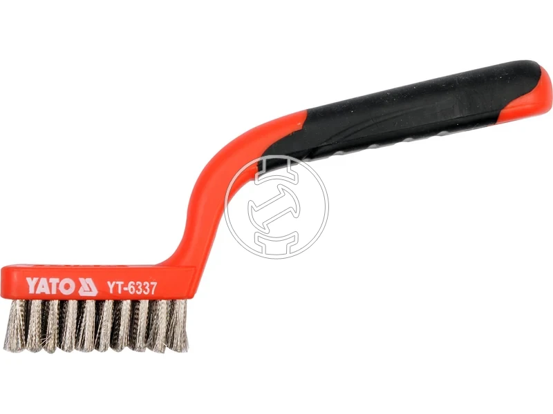 Kép: YATO Drotkefe inox 3 soros 180 mm.webp
