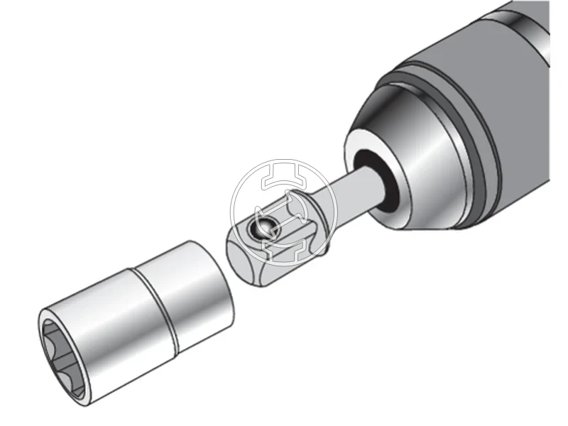 Kép: Yato dugokulcs adapter keszlet SDS-plus 3 reszes.webp