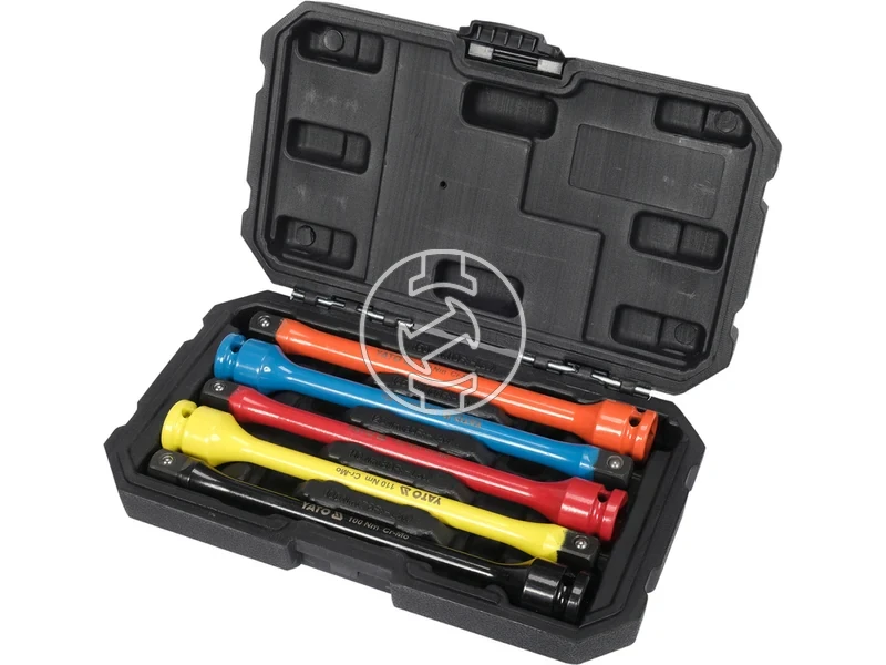 Kép: Yato dugokulcs hosszabbito keszlet 12 inch 5 reszes.webp