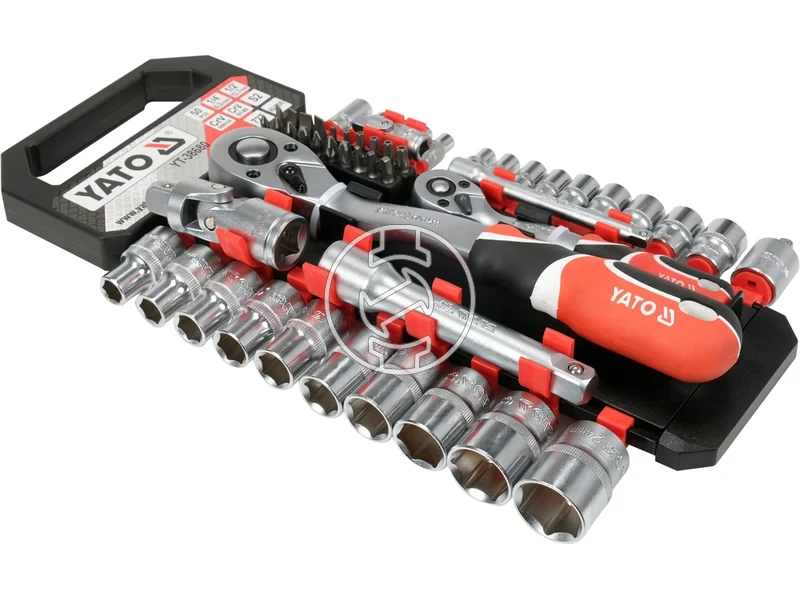 Kép: Yato dugokulcs keszlet 12-14 inch 51 reszes.webp