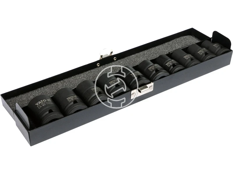 Kép: Yato dugokulcs keszlet 12 inch 10 reszes.webp