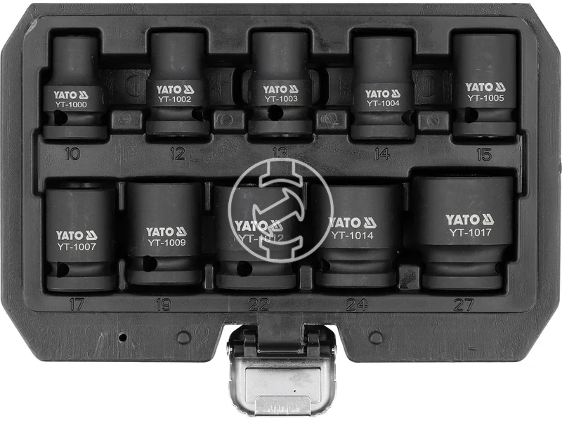 Kép: Yato dugokulcs keszlet 12 inch 10 reszes.webp