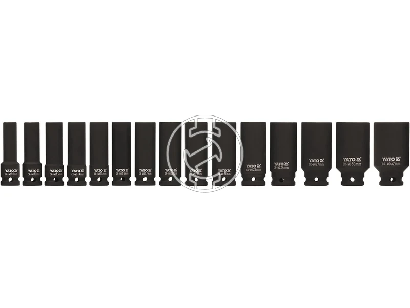 Kép: Yato dugokulcs keszlet 12 inch 15 reszes.webp