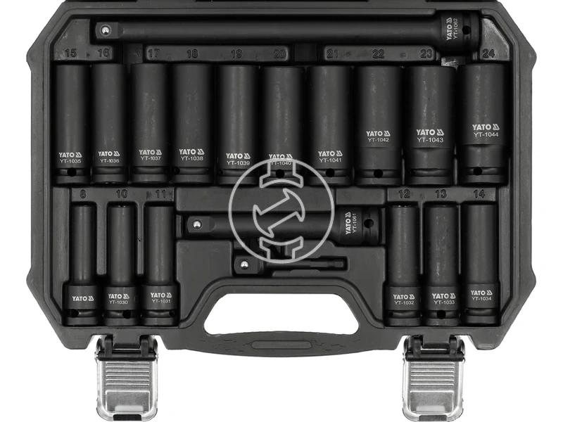 Kép: Yato dugokulcs keszlet 12 inch 19 reszes.webp
