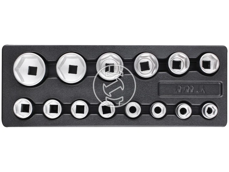 Kép: Yato dugokulcs keszlet 34 inch 19-55 mm 14 reszes.webp