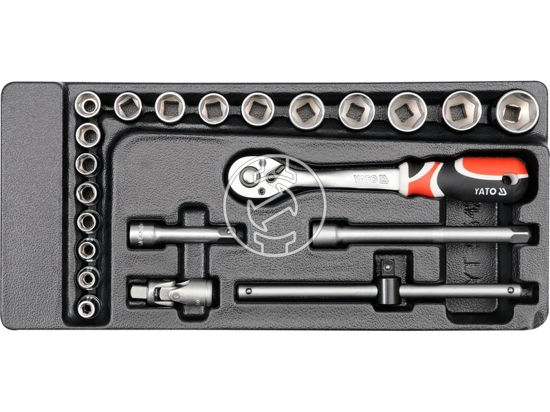Kép: Yato dugokulcs keszlet 38 inch 6-22 mm 22 reszes.webp
