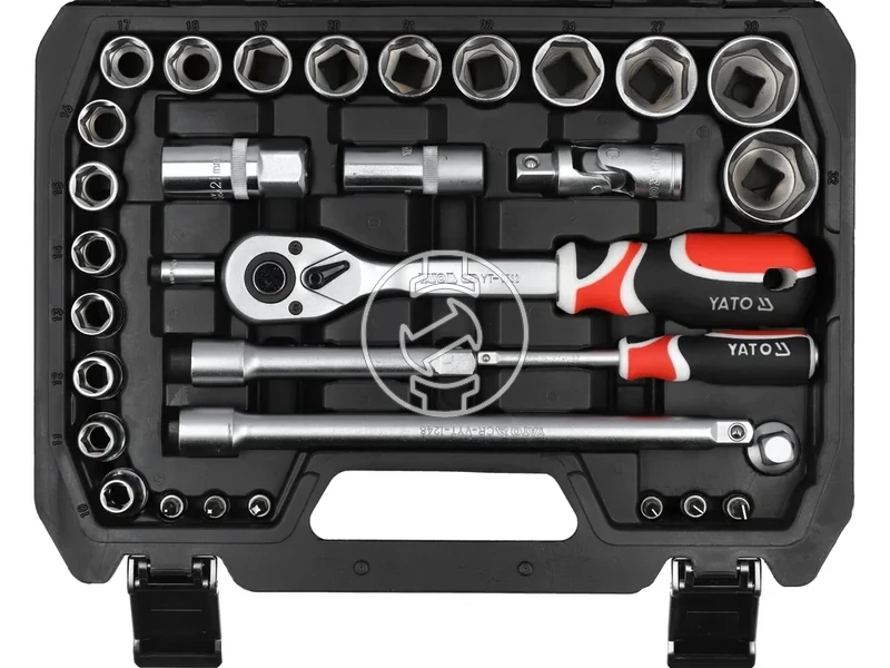 Kép: YATO Dugokulcs keszlet 60 reszes 12 14 CrV.webp