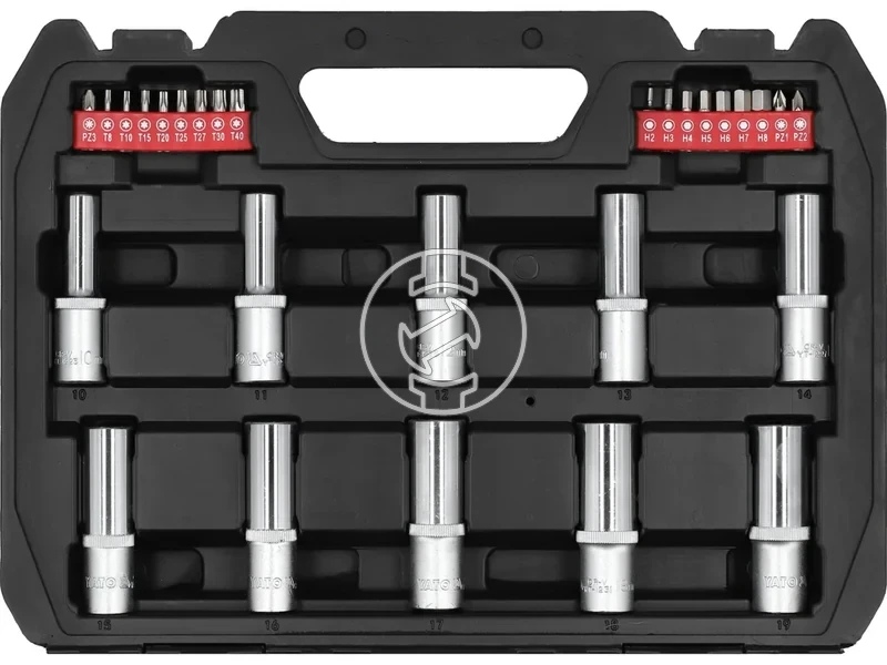 Kép: YATO Dugokulcs keszlet 60 reszes 12 14 CrV.webp