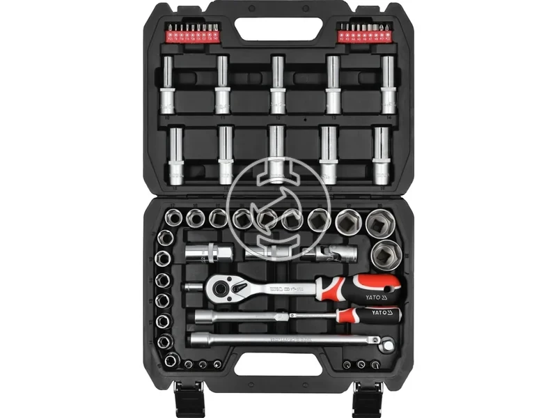 Kép: YATO Dugokulcs keszlet 60 reszes 12 14 CrV.webp